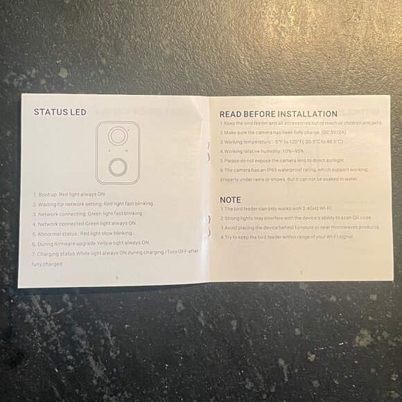 Smart AI Recognition Camera Bird Feeder (NWOT) - Picture 15 of 16